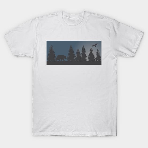 Nature's Horizon T-Shirt by Winterplay